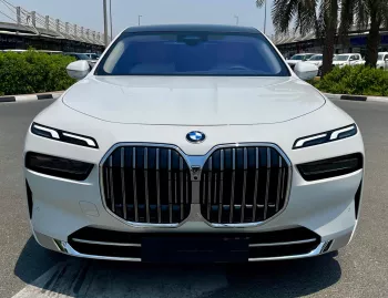 BMW 735i 3.0L Petrol 2026 Model Year White Color Exterior 