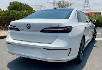 BMW 735i 3.0L Petrol 2026 Model Year White Color Exterior 