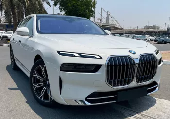 BMW 735i 3.0L Petrol 2026 Model Year White Color Exterior 