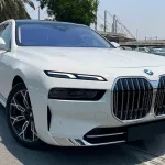 BMW 735i 3.0L Petrol 2026 Model Year White Color Exterior  - Thumbnail 1