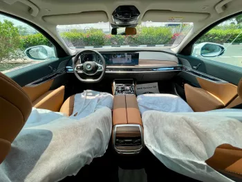 BMW 735i 3.0L Petrol 2026 Model Year White Color Exterior 