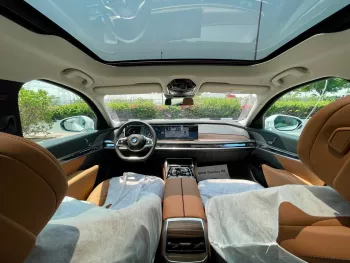 BMW 735i 3.0L Petrol 2026 Model Year White Color Exterior 
