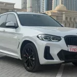 BMW X3 2.0L Petrol Twin Turbo 2023 Model Year RHD White Color Exterior - Thumbnail 1