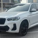BMW X3 2.0L Petrol Twin Turbo 2023 Model Year RHD White Color Exterior - Thumbnail 3