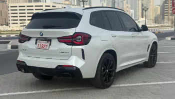 BMW X3 2.0L Petrol Twin Turbo 2023 Model Year RHD White Color Exterior