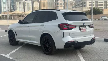 BMW X3 2.0L Petrol Twin Turbo 2023 Model Year RHD White Color Exterior