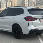 BMW X3 2.0L Petrol Twin Turbo 2023 Model Year RHD White Color Exterior - Thumbnail 5