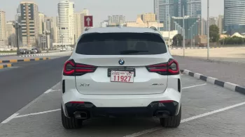 BMW X3 2.0L Petrol Twin Turbo 2023 Model Year RHD White Color Exterior
