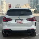 BMW X3 2.0L Petrol Twin Turbo 2023 Model Year RHD White Color Exterior - Thumbnail 4