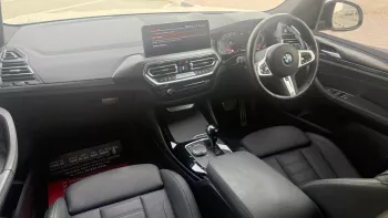 BMW X3 2.0L Petrol Twin Turbo 2023 Model Year RHD White Color Exterior