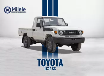 TOYOTA LAND CRUISER 79 4.0L 2025 MODEL YEAR WHITE COLOR EXTERIOR