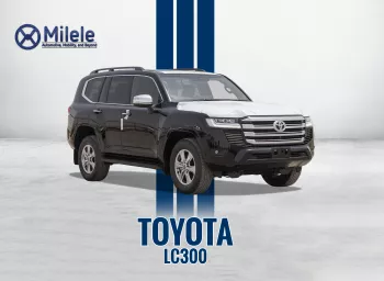 TOYOTA LAND CRUISER LC300 VX 2025 MODEL YEAR BLACK COLOR EXTERIOR