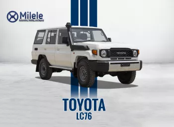 TOYOTA LAND CRUISER 76 2025 MODEL YEAR WHITE COLOR 