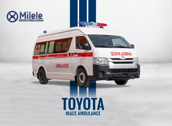 TOYOTA HIACE HR AMBULANCE 2025 MODEL YEAR WHITE COLOR
