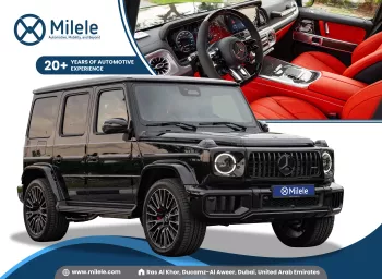 MERCEDES BENZ G63 4.0L 2025 MODEL YEAR BLACK COLOR 