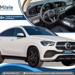 MERCEDES BENZ GLE COUPE 450 3.0L 2023 MODEL YEAR WHITE COLOR - Thumbnail 1