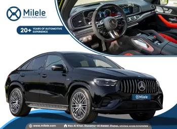 MERCEDES-BENZ GLE COUPE 53 3.0L 2025 MODEL YEAR BLACK COLOR