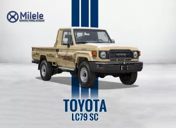 TOYOTA LAND CRUISER LC79SC 4.0L PETROL 2025 MODEL YEAR BEIGE COLOR