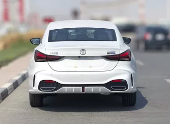 MG 5 2025 MODEL YEAR 1.5L LUXURY FULL OPTION WHITE COLOR EXTERIOR