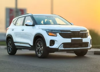 Kia Seltos 1.5L 2025 Model Year Comfort Full option White Color Exterior