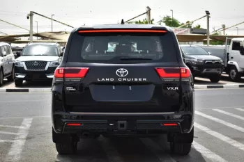 TOYOTA LAND CRUISER 300 VXR 2025 MODEL YEAR PETROL BLACK COLOR
