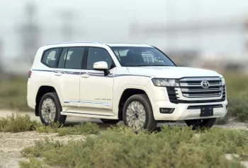 Toyota Land Cruiser GXR 2025 Model Year 4.0L V6 Full Option White Color