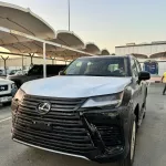 LEXUS LX600 VIP 2025 MODEL YEAR 3.5L FULL OPTION BLACK COLOR EXTERIOR - Thumbnail 1