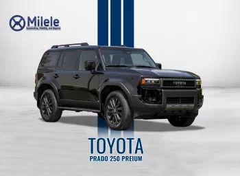 TOYOTA PRADO 250 PREMIUM 2.4L 2025 MODEL YEAR BLACK COLOR 