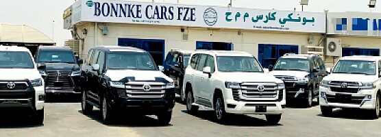 BONNKE CARS FZE showroom logo