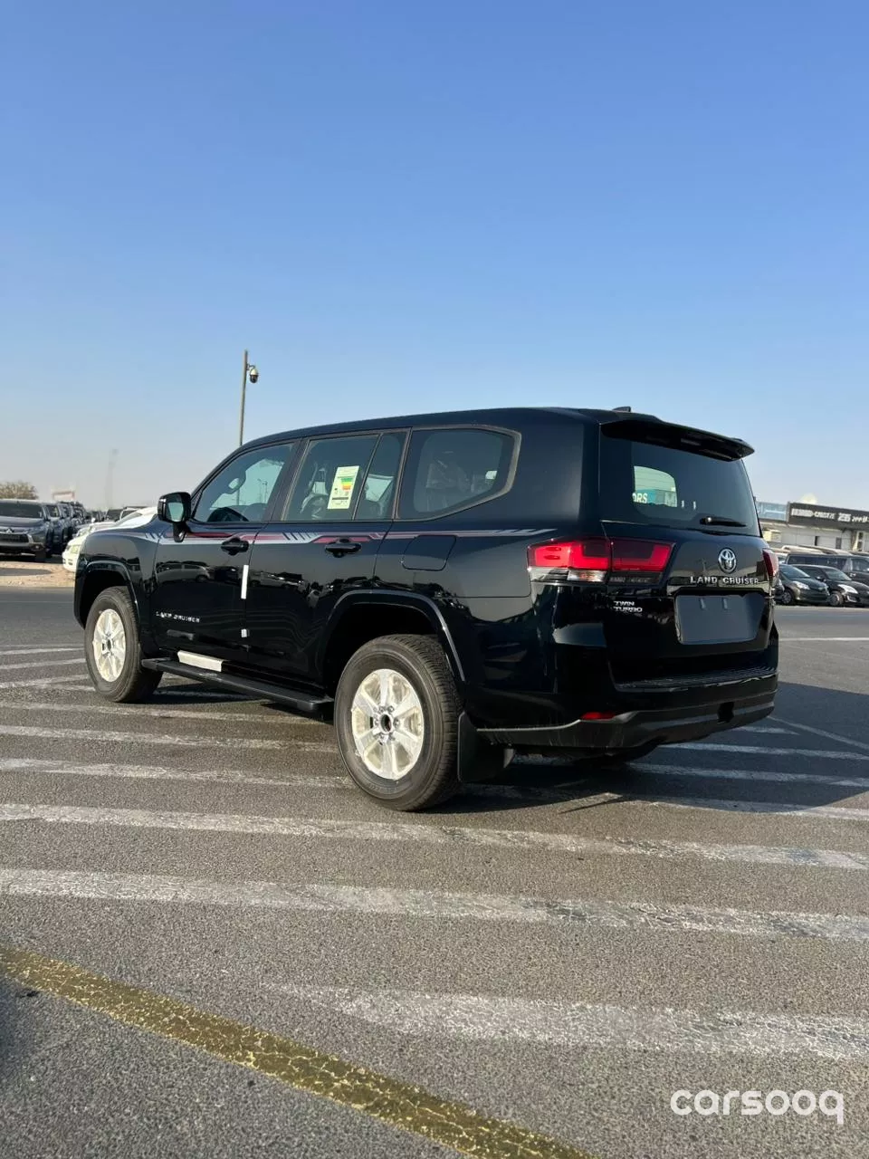 Toyota Land Cruiser GX.R Twin Turbo 2025 Model Year Black Color  - Photo 6