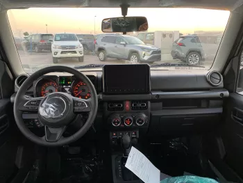 Suzuki Jimny GLX AT 2026 Model Year GCC specs Full Option Silver Color
