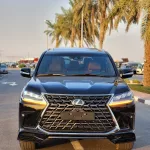 Lexus LX570 5.7L V8 Original 7 Seats 2020 Model Year Green Color Exterior - Thumbnail 2