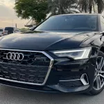 Audi A6 40 TFSI Full Option 2025 Model Year Black Color Exterior - Thumbnail 1