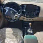 TOYOTA FORTUNER 4X4 PETROL 2015 MODEL YEAR BLACK COLOR EXTERIOR - Thumbnail 4