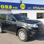 TOYOTA FORTUNER 4X4 PETROL 2015 MODEL YEAR BLACK COLOR EXTERIOR - Thumbnail 8