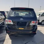 TOYOTA FORTUNER 4X4 PETROL 2015 MODEL YEAR BLACK COLOR EXTERIOR - Thumbnail 14