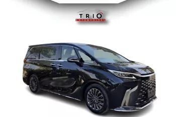 Lexus LM350H VIP 2026 Model Year 4 Seater Hybrid Black Color Exterior