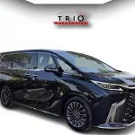 Lexus LM350H VIP 2026 Model Year 4 Seater Hybrid Black Color Exterior - Thumbnail 3
