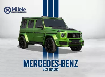 MERCEDES-BENZ G63 BRABUS 800 4.0L MODEL YEAR 2019 MAGNO GREEN COLOR