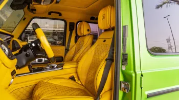 MERCEDES-BENZ G63 BRABUS 800 4.0L MODEL YEAR 2019 MAGNO GREEN COLOR