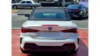 BMW 420i M Sport Convertible 2025 Model Year White Color Exterior 