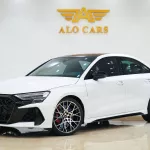 Audi RS3 2.5L Petrol 2025 Model Year White Color Exterior - Thumbnail 2