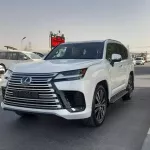 Lexus LX 600 2025 Model Year 3.5L Petrol RHD White Color - Thumbnail 3