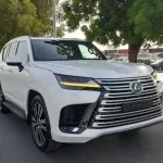 Lexus LX 600 2025 Model Year 3.5L Petrol RHD White Color - Thumbnail 4