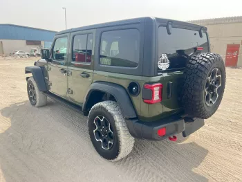 Jeep Wrangler Rubicon Petrol V6 2020 Model Year Green Color