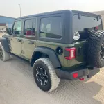 Jeep Wrangler Rubicon Petrol V6 2020 Model Year Green Color - Thumbnail 2