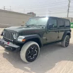 Jeep Wrangler Rubicon Petrol V6 2020 Model Year Green Color - Thumbnail 3