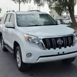 Toyota Prado 2.8L Diesel 2016 Model Year White Color Exterior  - Thumbnail 1