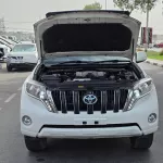 Toyota Prado 2.8L Diesel 2016 Model Year White Color Exterior  - Thumbnail 6