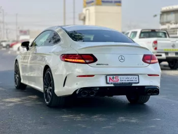 Mercedes-Benz C43 AMG 3.0L Petrol V6 2019 Model Year White Color Exterior 